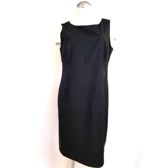 black midi dress size 14
